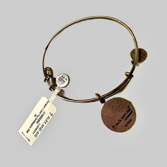 Alex and Ani Silver Charm Bracelet GODDAUGHTER - NWT - Picture 3 of 3